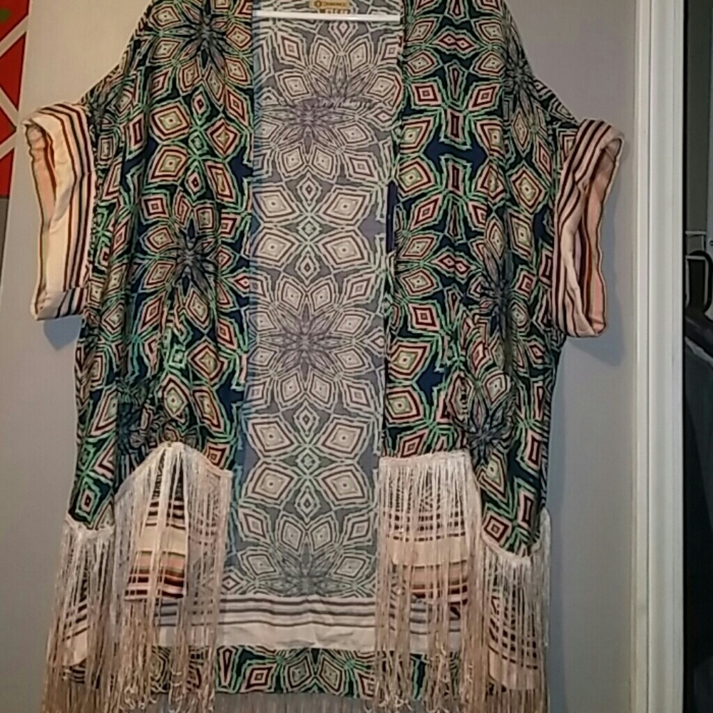 Fringe Kimono